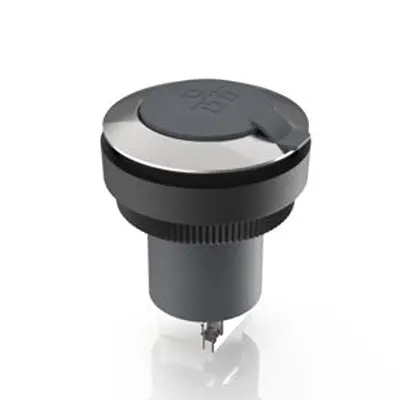 Produktfoto 1 von RAFI, RAMO 30 F RJ-Kupplung, RJ45, Cat.5, 1 -Port, L 34.5 mm, Typ Durchgangskabel