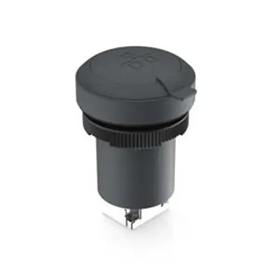 Produktfoto 1 von RAFI, RAMO 22 F RJ-Kupplung, RJ45, Cat.5, 1 -Port, L 29.82 mm, Typ Durchgangskabel