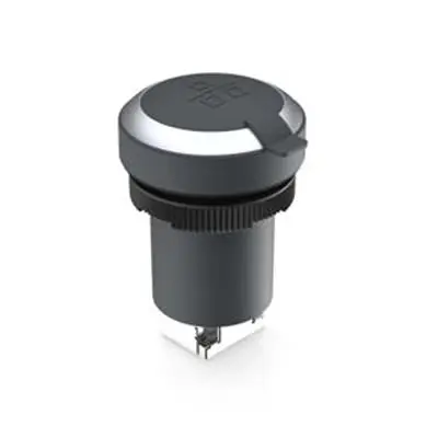 Produktfoto 1 von RAFI, RAMO 22 F RJ-Kupplung, RJ45, Cat.5, 1 -Port, L 29.82 mm, Typ Durchgangskabel