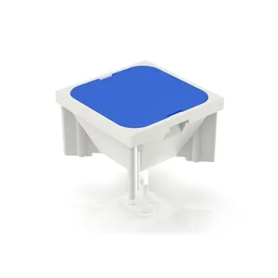 Produktfoto 1 von RAFI Taster, Lötanschluss 20mA Druckauslösung 19mm Taster Blau