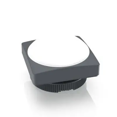 Produktfoto 1 von RAFI Lampenlinse, Weiß, Vierkant, L.=22.3 mm