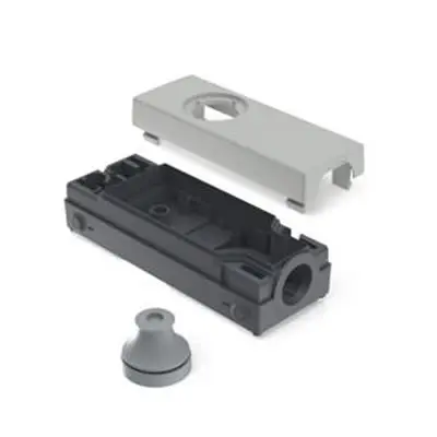 Produktfoto 1 von RAFI E-BOX MODULAR Steuerstation-Gehäuse x Ø 22.3 mm, Hellgrau, Kunststoff, IP65