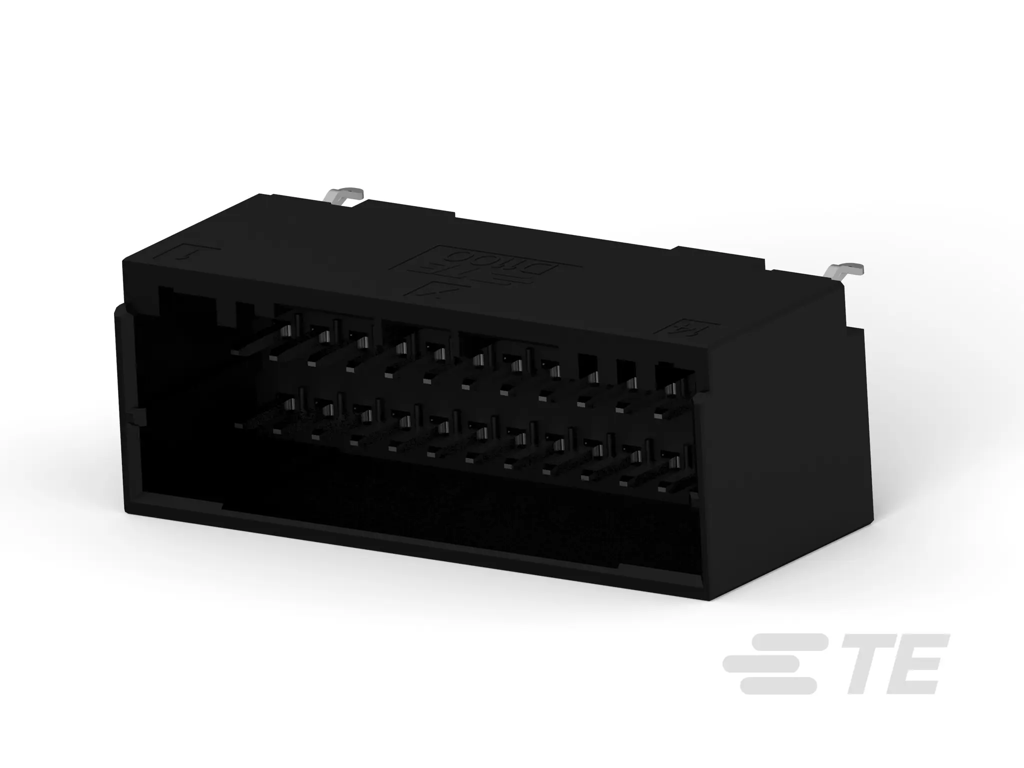 Produktfoto 1 von TE Connectivity Dynamic D-1100D Leiterplattenleiste Vertikal, 28-polig / 2-reihig, Raster 2 mm Raster Platine,