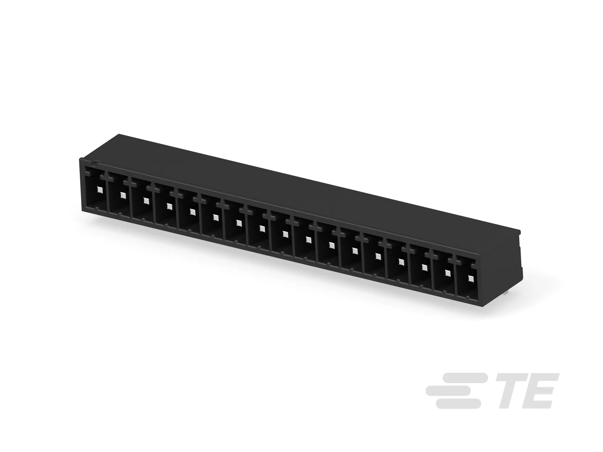 Produktfoto 1 von TE Connectivity Buchanan Steckbarer Klemmenblock Header 17-Kontakte 3.5mm-Raster gewinkelt