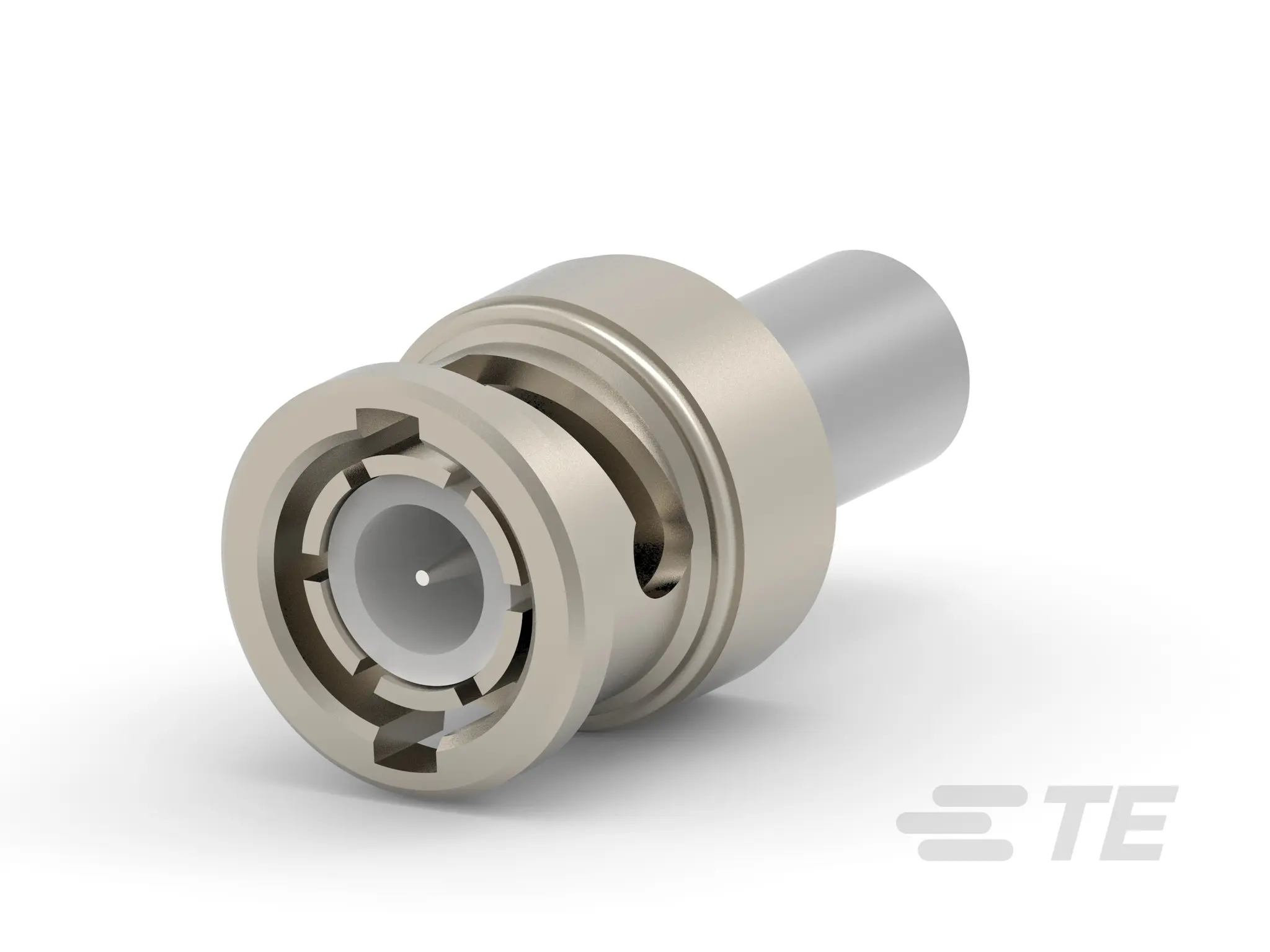Produktfoto 1 von TE Connectivity 1-227079-1 Koaxialsteckverbinder BNC-Steckverbinder, Kabel, 50 Ω Crimpbefestigung, 14.53 mm, Gerade