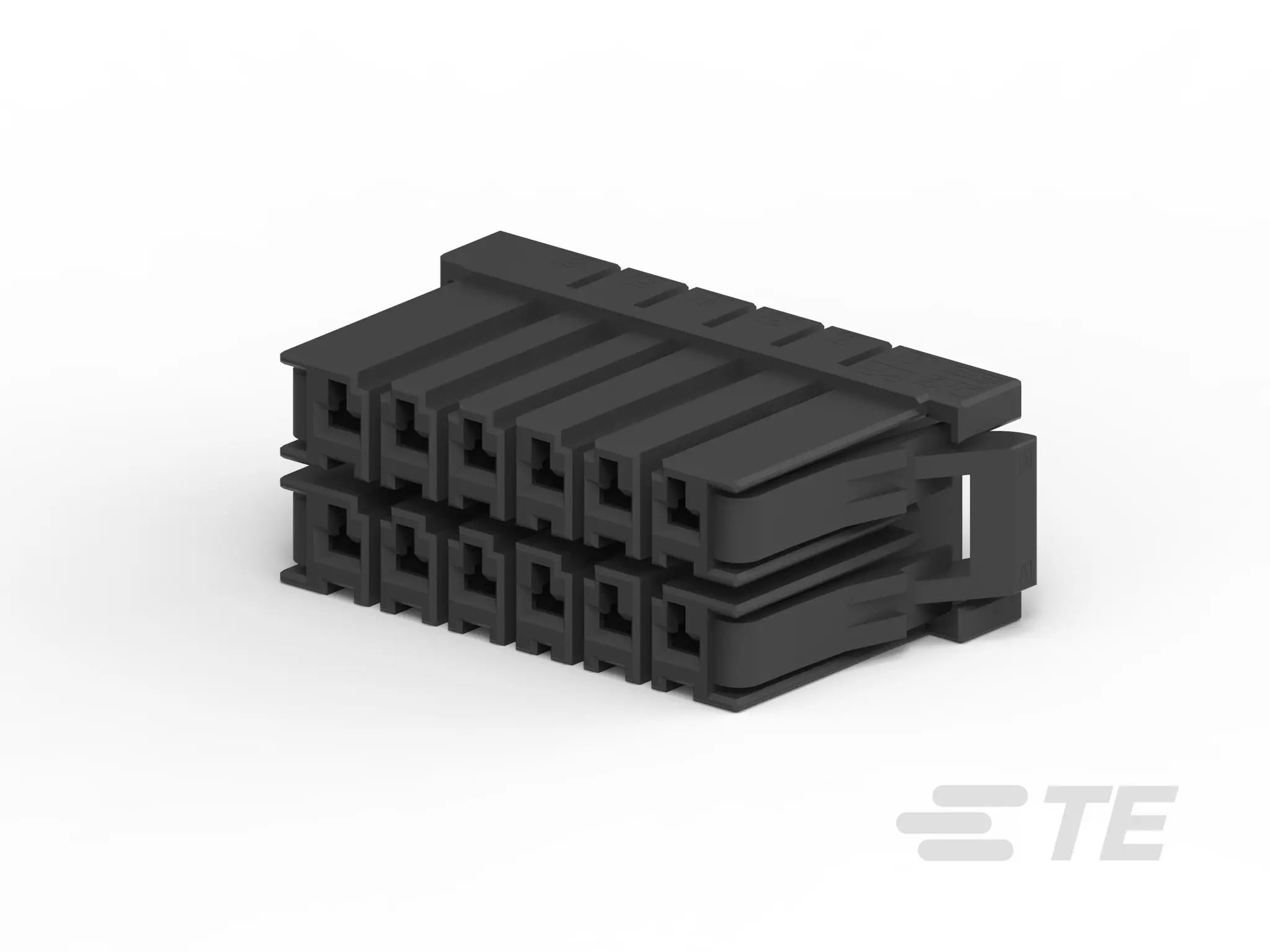 Produktfoto 1 von TE Connectivity Gehäuse Leiterplattensteckverbinder Gehäuse für Stecker, Dynamic 3000