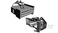 Produktfoto 1 von TE Connectivity 1326132-4 Kfz-Steckverbinder, Premium-Steckverbinder, 18-polig, Grau