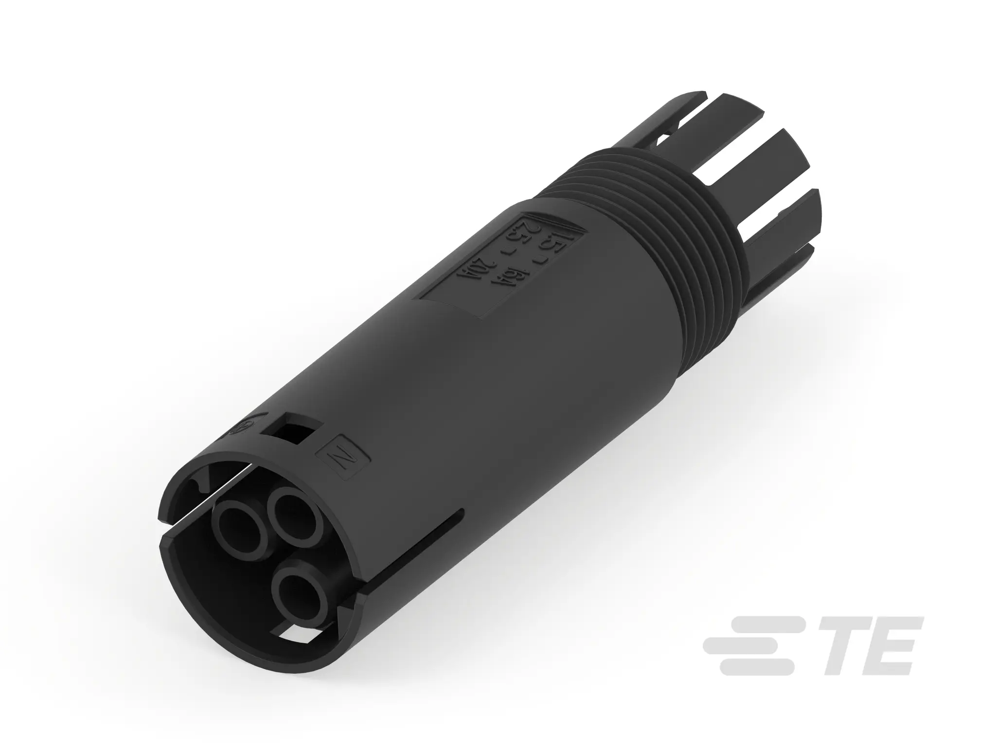Produktfoto 1 von TE Connectivity Nector M Industrie-Rundsteckverbinder Buchse 3-polig Buchse 13A Kabel
