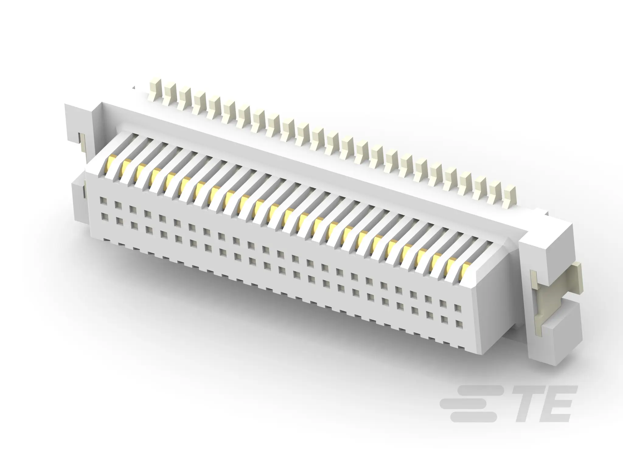 Produktfoto 1 von TE Connectivity AMP LATCH Leiterplatten-Stiftleiste Vertikal, 50-polig / 2-reihig, Raster 0.5mm, Ummantelt