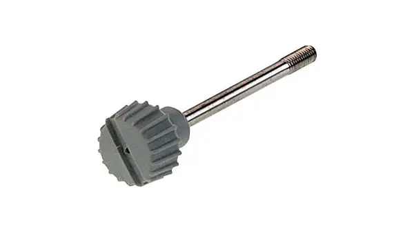 Produktfoto 1 von Hirschmann Schraube mit gerändeltem Kopf für GDM/GM Silber