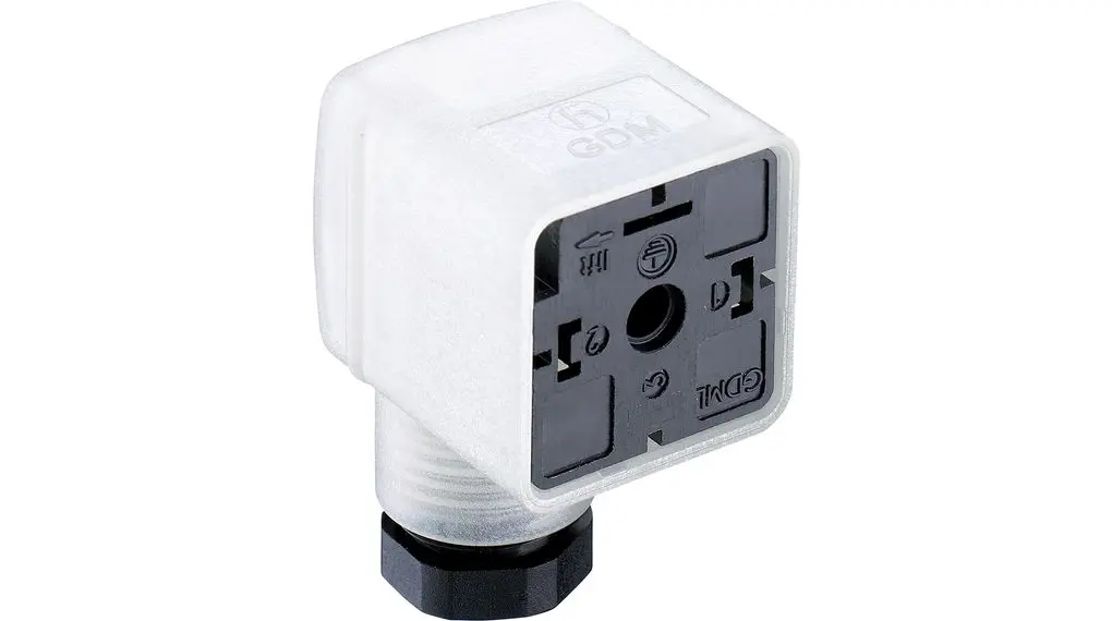 Produktfoto 1 von Hirschmann GDM21F6-D24-10D  Ventilsteckverbinder DIN 43650 A Buchse 2 + PE / 24 V