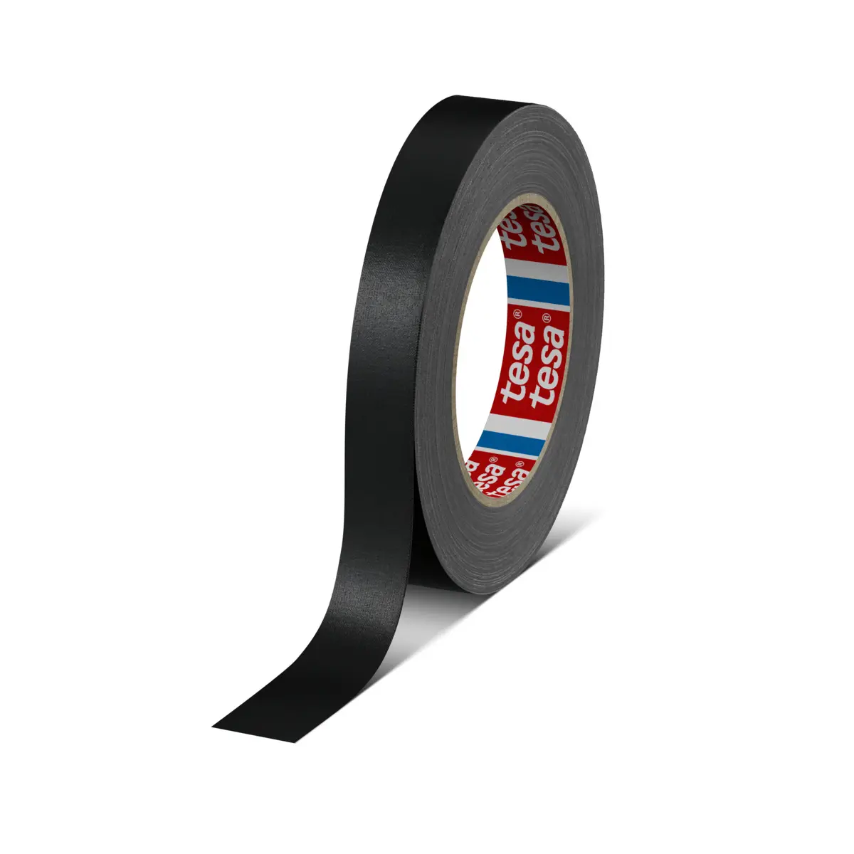 Produktfoto 1 von Tesa Premium Acrylic Coated Colored Cloth Tape Gewebeband, Acrylbeschichtetes Tuch Gelb, 0.31 mm x 19mm x 25 m Acryl