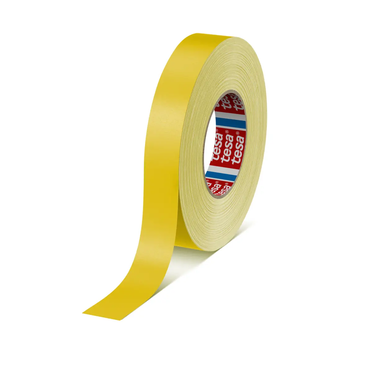 Produktfoto 1 von Tesa Tesa 4651, Acrylbeschichtetes Tuch Gelb, 0.31 mm x 25 mm x 50 m Acryl beschichtet