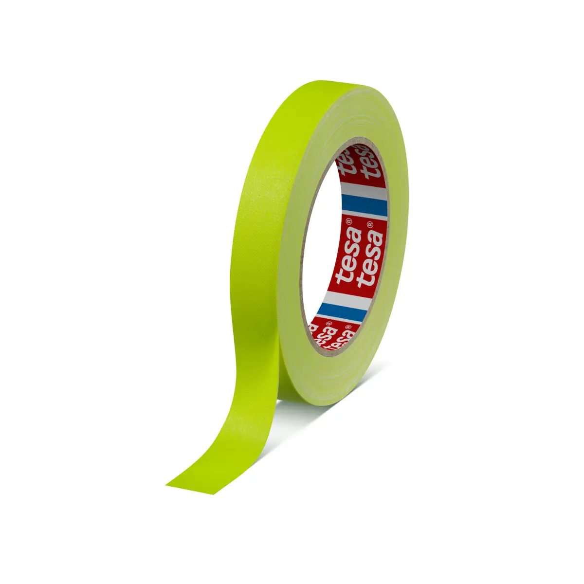 Produktfoto 1 von Tesa 04671-00050-10 GAFFA Panzerband, Gelb, Acryl beschichtet, 0.28mm x 19mm x 25m