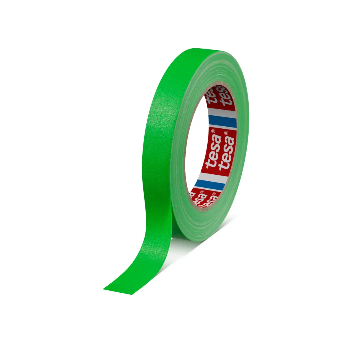 Produktfoto 1 von Tesa Acrylbeschichtetes Tuch GAFFA Panzerband, Grün, Naturgummi-Kleber, Acryl beschichtet, 280 μm x 19mm x 25 m, 70N/cm