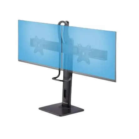 Produktfoto 1 von StarTech.com VESA Wandhalterung Doppelarmhalterung 27 Zoll 13.2lb Schwarz