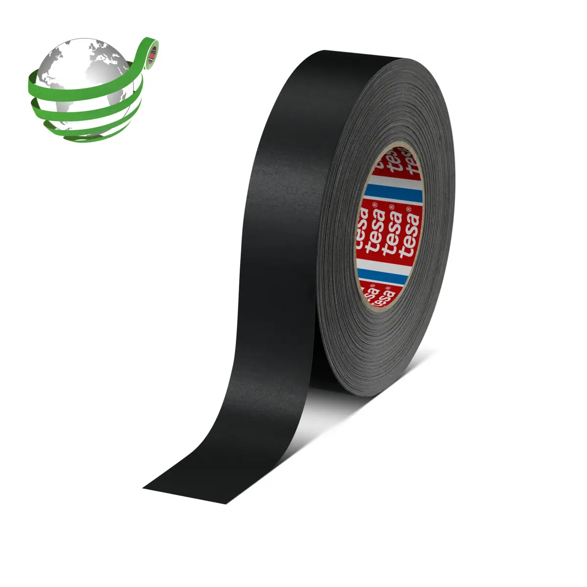 Produktfoto 1 von Tesa Premium Acrylic Coated Colored Cloth Tape 04651-00507-00 Gewebeband, Acrylbeschichtetes Tuch Schwarz, 0.31 mm x