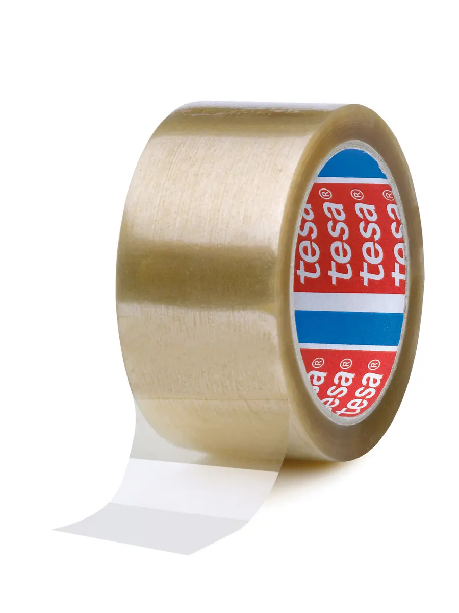 Produktfoto 1 von Tesa 4089 Packband, Polypropylen, Klar, Stärke 46 μm, 48 mm x 100 m