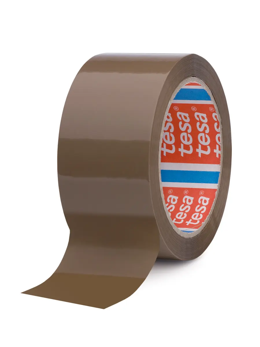 Produktfoto 1 von Tesa 4280 Packband, Polypropylen, Braun, Stärke 42 μm, 48 mm x 100 m