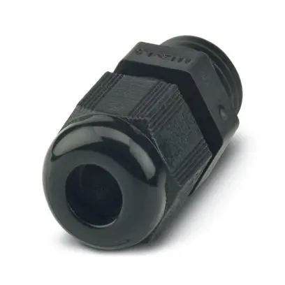 Produktfoto 1 von Phoenix Contact G-INS Kabelverschraubung, M12 x 1.5 Polyamid Schwarz 3 mm/ 6.5 mm, IP66, IP68