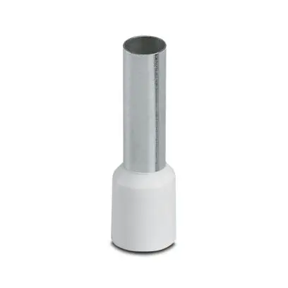 Produktfoto 1 von Phoenix Contact AI16 - 18 WH Aderendhülse, Stift ø 5.8 mm, Weiß, Polypropylen, 18 mm, 28 mm, Isoliert, 6 AWG max.