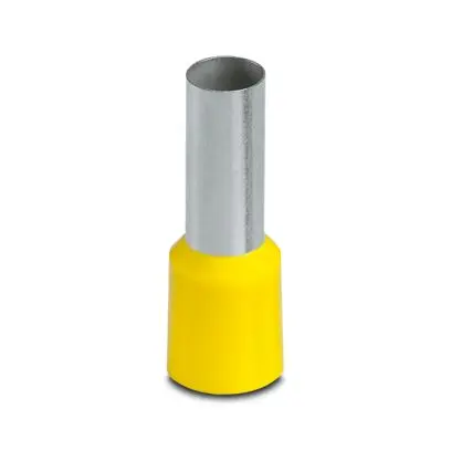 Produktfoto 1 von Phoenix Contact AI25 -16 YE Aderendhülse, Stift ø 7.3 mm, Gelb, Polypropylen, 16 mm, 30 mm, Isoliert, 4 AWG max.
