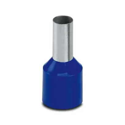 Produktfoto 1 von Phoenix Contact AI-XL 16 -12 BU Aderendhülse, Stift ø 6 mm, Blau, Polypropylen, 12 mm, 25.5 mm, Isoliert, 6 AWG max.