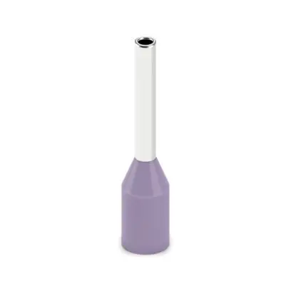 Produktfoto 1 von Phoenix Contact Aderendhülse, Stift ø 0.8 mm, Violett, Polypropylen, 6 mm, 10.5 mm, Isoliert, 24 AWG max.