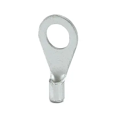Produktfoto 1 von Phoenix Contact Ringkabelschuh, Unisoliert 17 AWG, Silber, 14 AWG max.AWG, innen ø 6.5 mm, M6