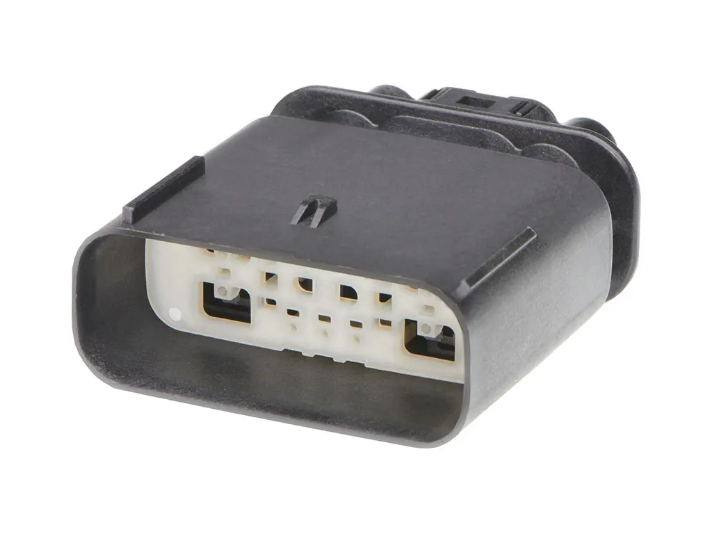 Produktfoto 1 von Molex 160077 Stecker Steckverbindergehäuse, 10-polig / 2-reihig Gerade