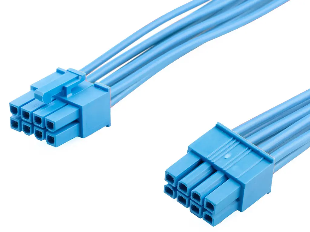 Produktfoto 1 von Molex 8 226196 Kabel-Platine-Kabelkomponente Mini-Fit, Versa 8 / Crimp-Anschlussklemme Buchse / Buchse, 300 mm