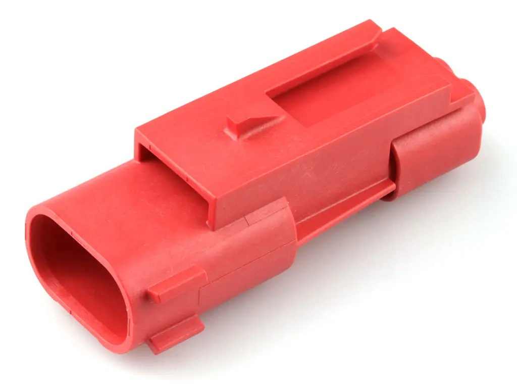 Produktfoto 1 von Molex 207778 Stecker Steckverbindergehäuse 3.6 mm, 2-polig / 1-reihig Gerade, Panel