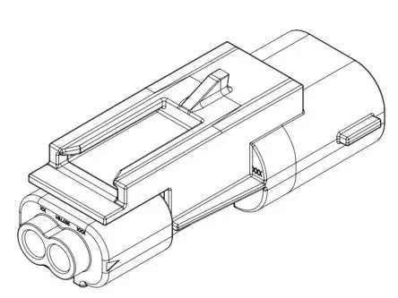 Produktfoto 1 von Molex 207778 Stecker Steckverbindergehäuse 3.6 mm, 3-polig / 1-reihig Gerade, Panel