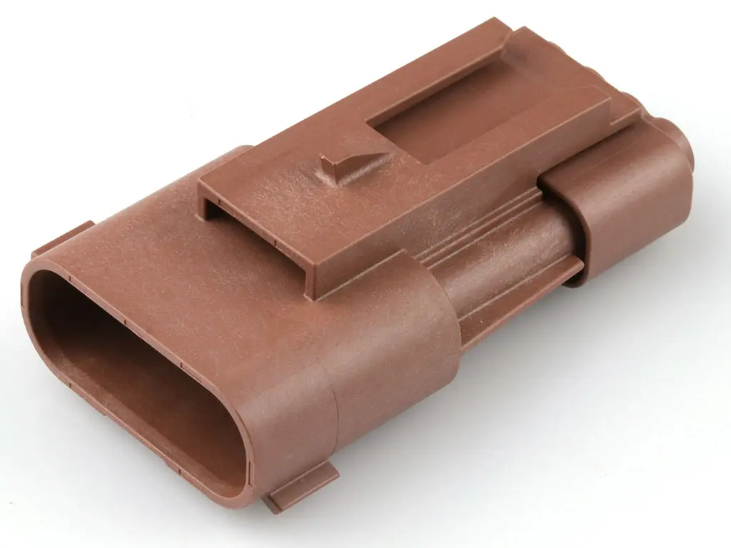 Molex 207778 Stecker Steckverbindergehäuse 3.6 mm, 3-polig / 1-reihig Gerade, Panel