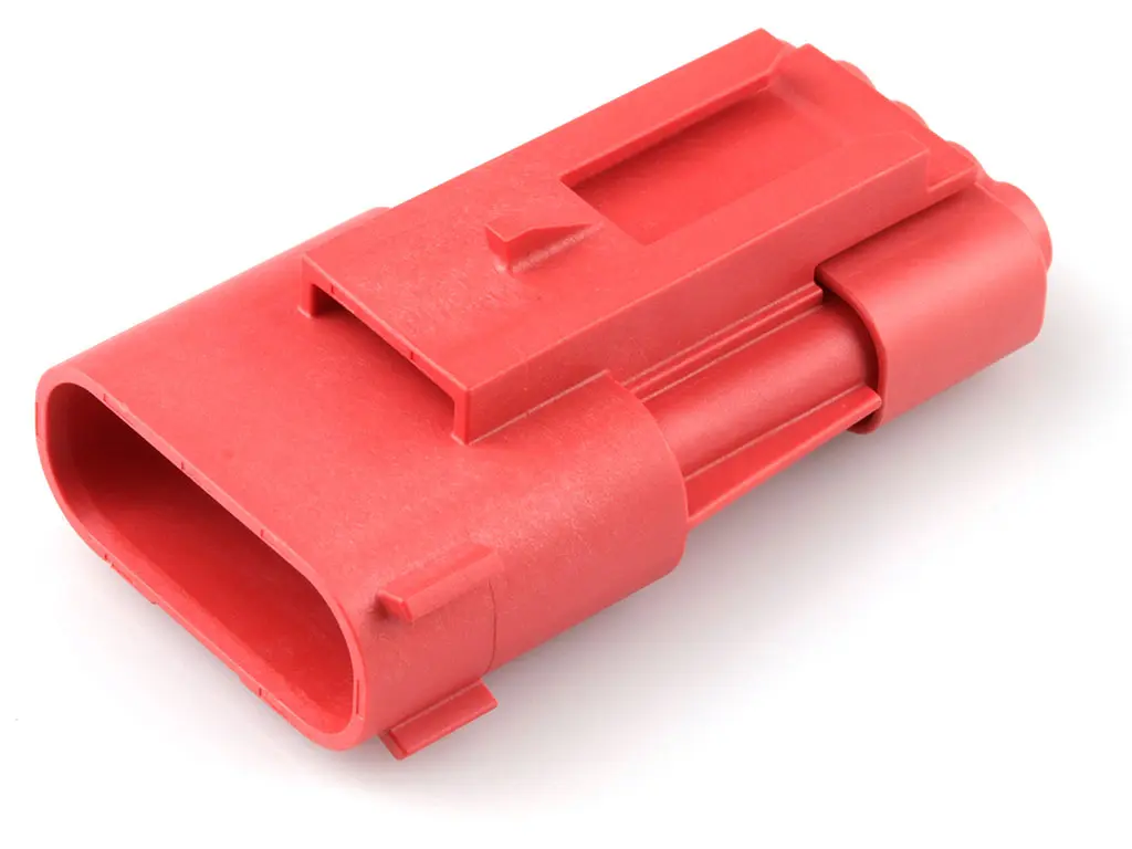 Produktfoto 1 von Molex 207778 Stecker Steckverbindergehäuse 3.6 mm, 4-polig / 1-reihig Gerade, Panel