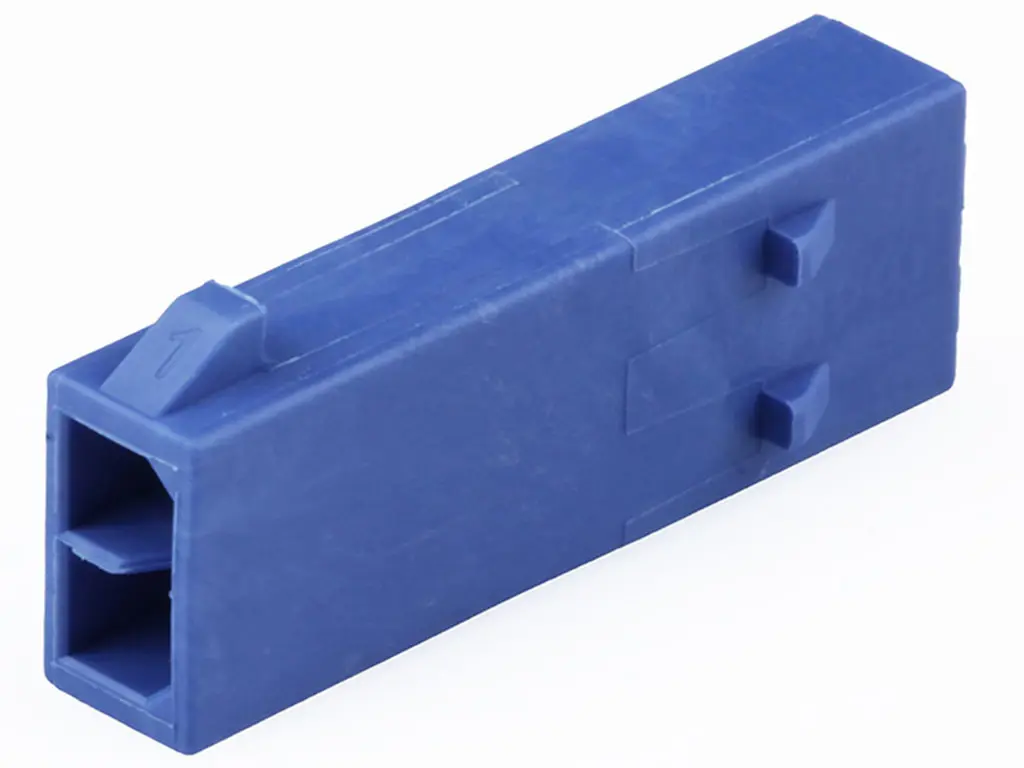 Produktfoto 1 von Molex 21592 Leiterplattenleiste Vertikal, 2-polig / 2-reihig, Raster 3 mm Raster Frei hängend, Leistung, Kabel-Kabel,