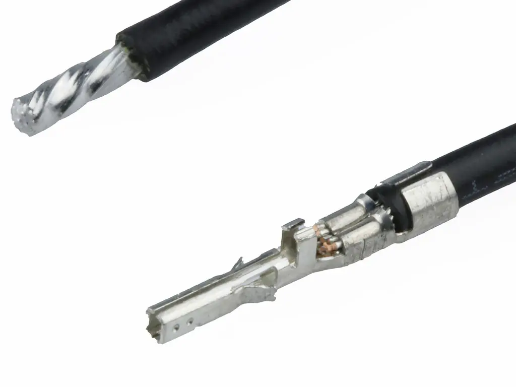 Produktfoto 1 von Molex Micro-Fit 36769 Vorgecrimpter Anschluss Anschlusslitze, Schwarz, 300 mm