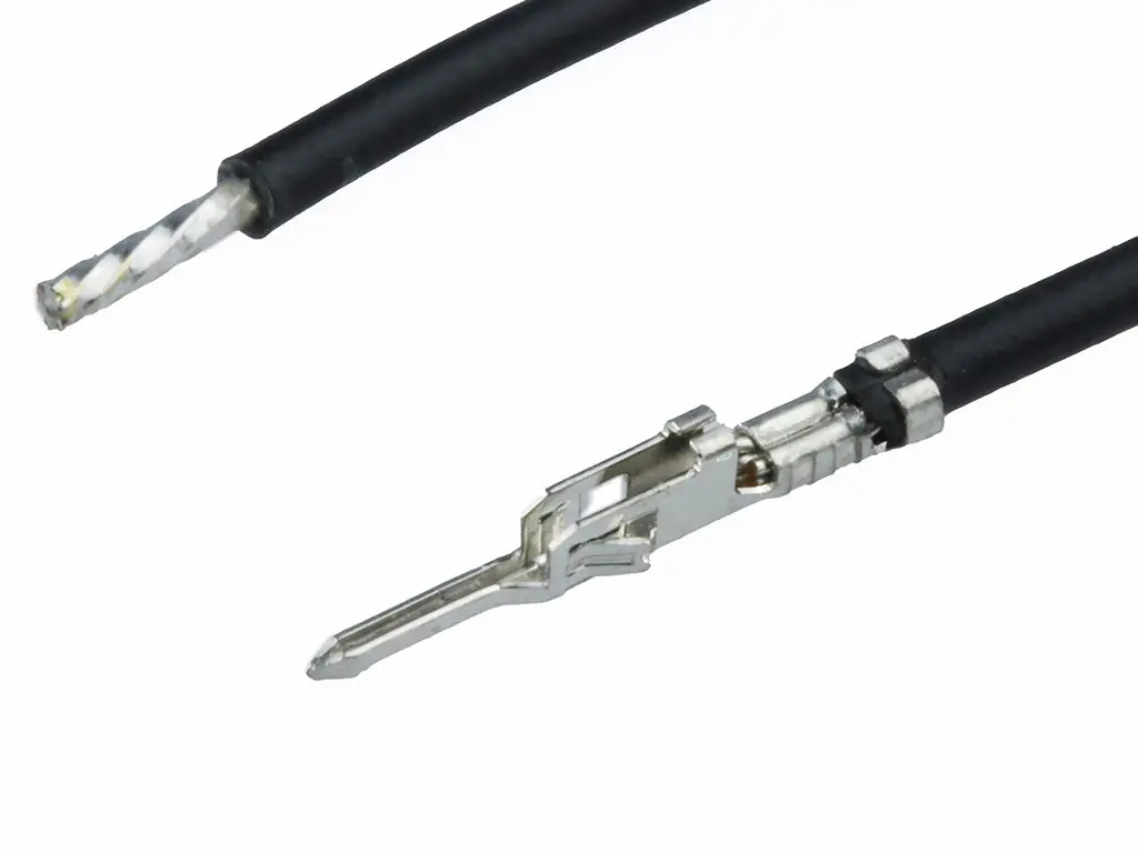 Produktfoto 1 von Molex Micro-Fit 36769 Vorgecrimpter Anschluss Anschlusslitze, Schwarz, 300 mm