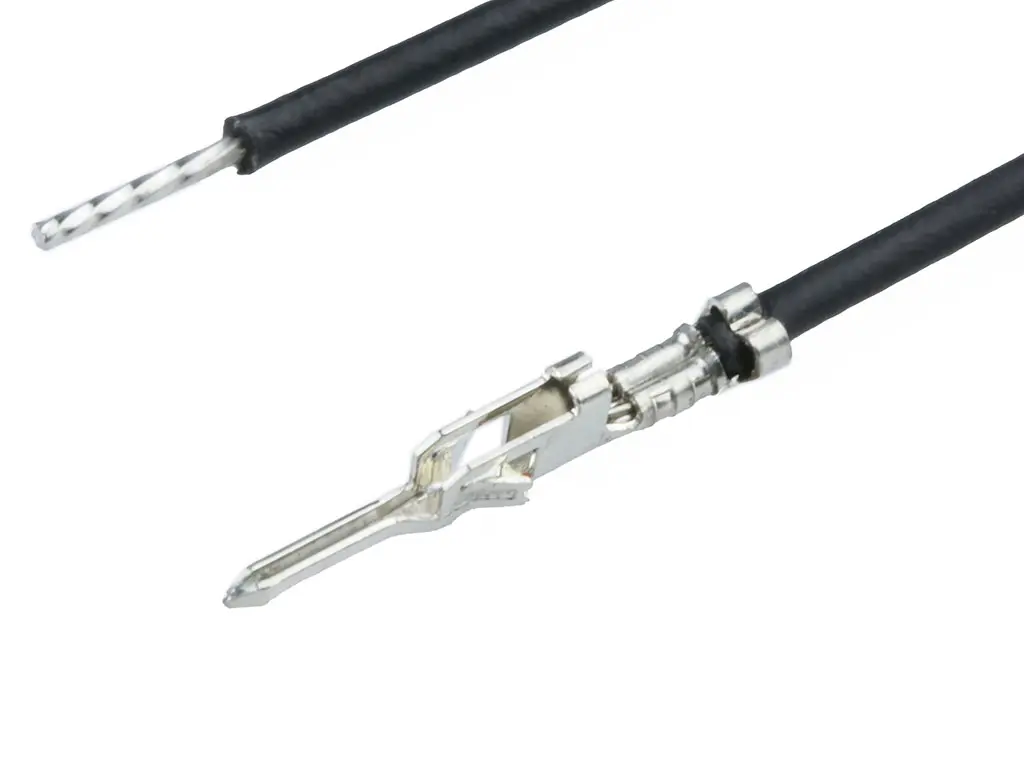 Produktfoto 1 von Molex Micro-Fit 36769 Vorgecrimpter Anschluss Anschlusslitze, Schwarz, 300 mm