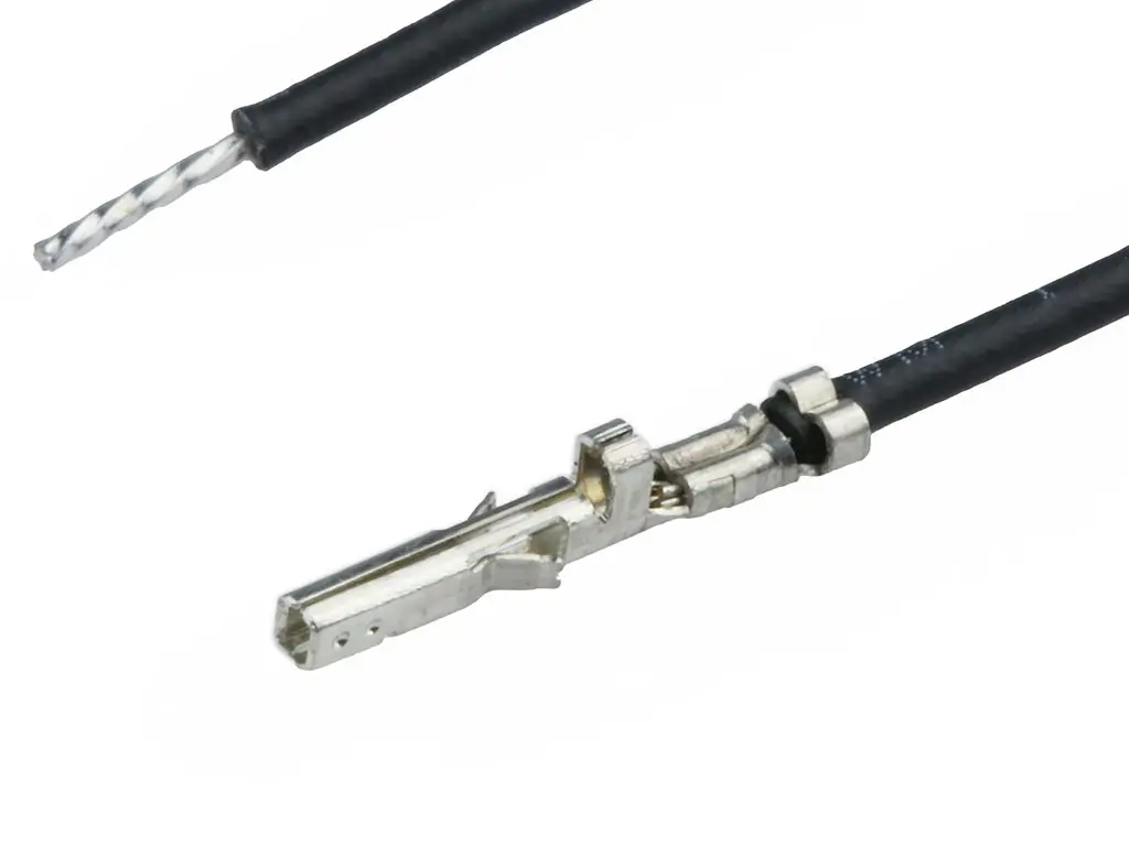 Produktfoto 1 von Molex Micro-Fit 36769 Vorgecrimpter Anschluss Anschlusslitze, Schwarz, 300 mm