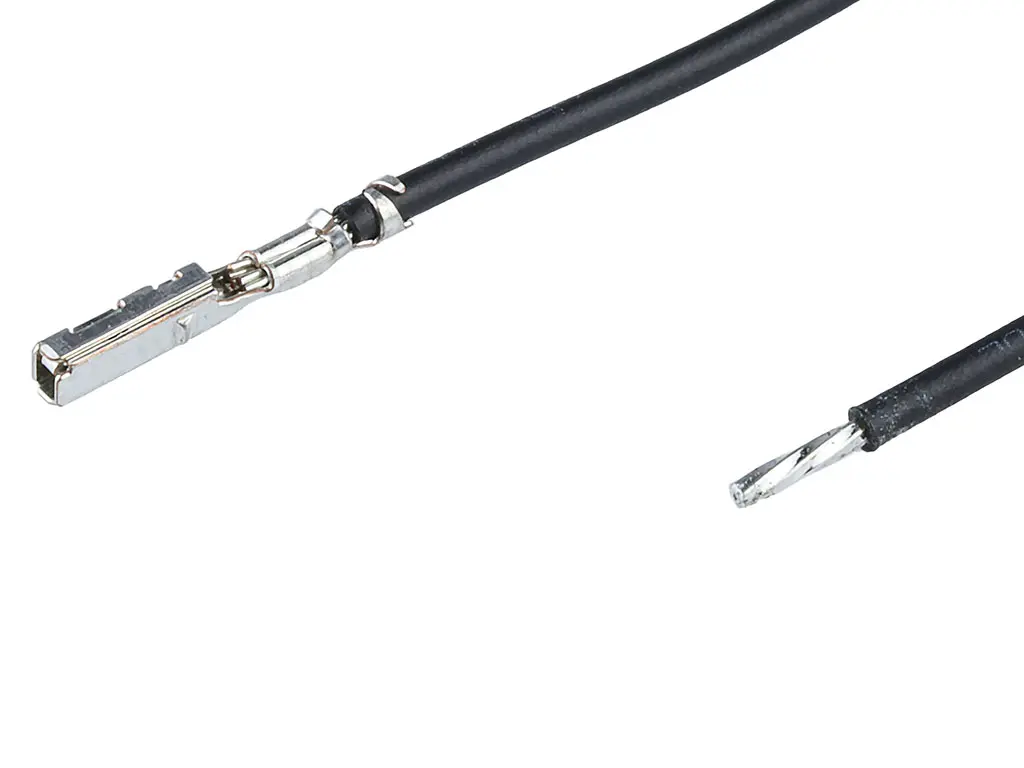 Produktfoto 1 von Molex 1 22445 Kabel-Platine-Kabelkomponente Stac64 Crimp 1 / Anschlusslitze Buchse / Stecker, 300 mm