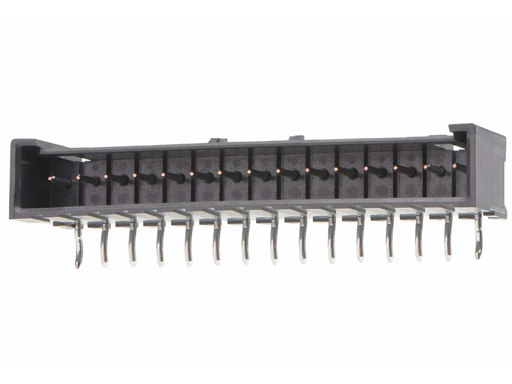 Molex 534269 Stecker Steckverbindergehäuse 2.5 mm, 15-polig / 1-reihig gewinkelt, Durchsteckmontage