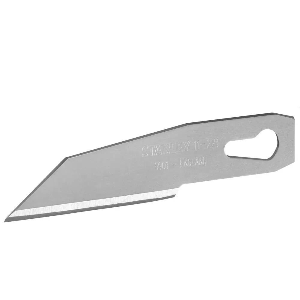Produktfoto 1 von Stanley Messerklinge Bastelmesser Kohlenstoffstahl Standard mit 50 Klingen 60 mm 60 mm