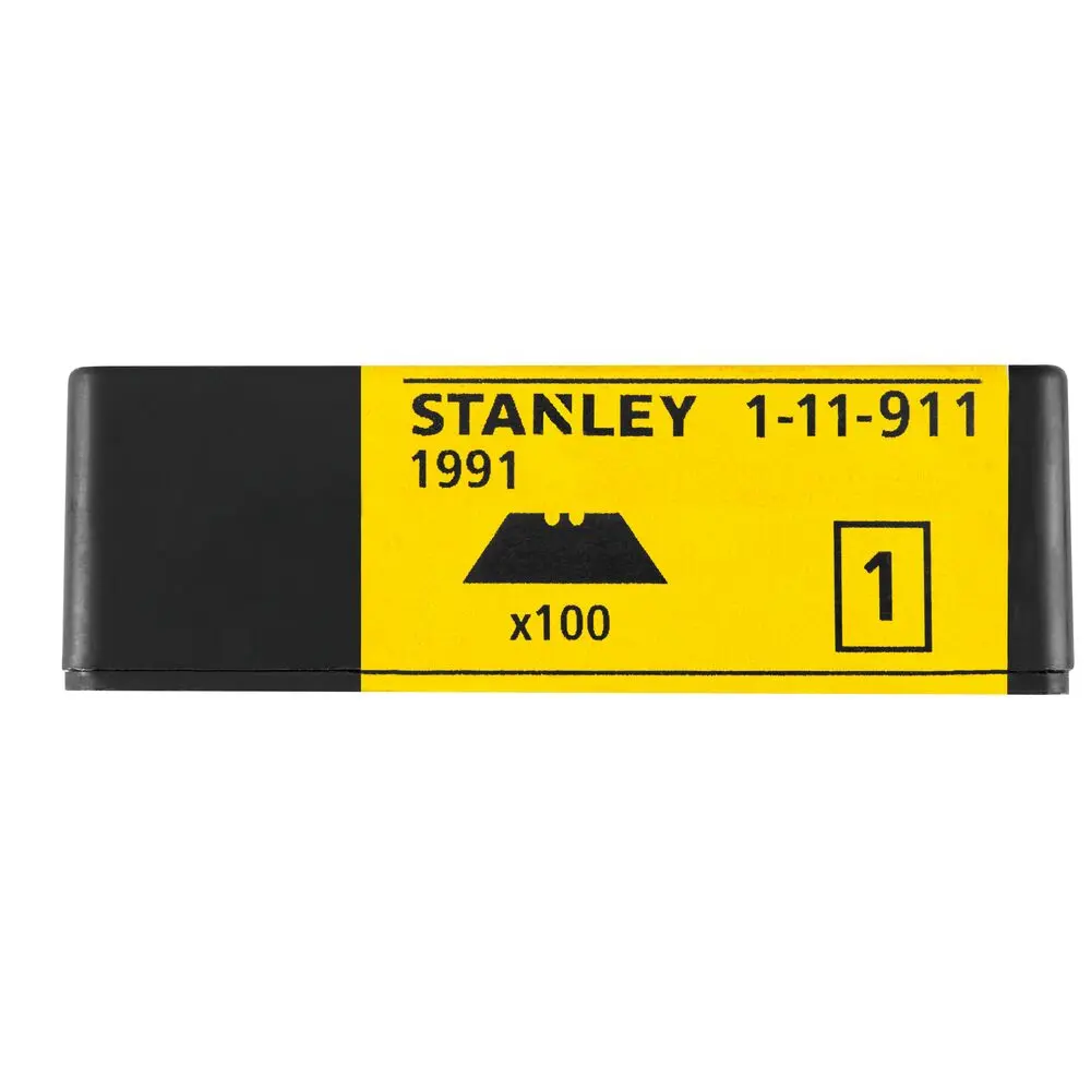 Produktfoto 1 von Stanley Messerklinge 50 x 19 x 5.5 mm Robust 20 mm 100-teilig