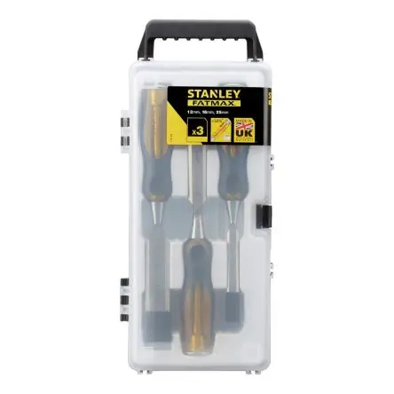 Produktfoto 1 von Stanley Holz, 3 Stück Holzmeißel-Set 37 cm