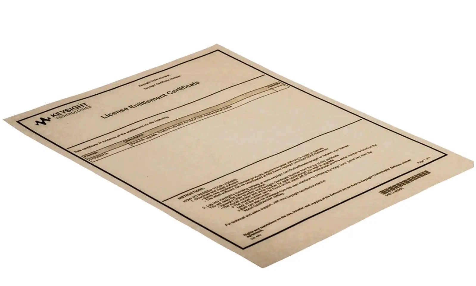 Produktfoto 1 von Keysight Technologies Entwicklungstools Speicher, FG33530, Oszilloskop-Software, Arbiträr-Funktionsgeneratoren