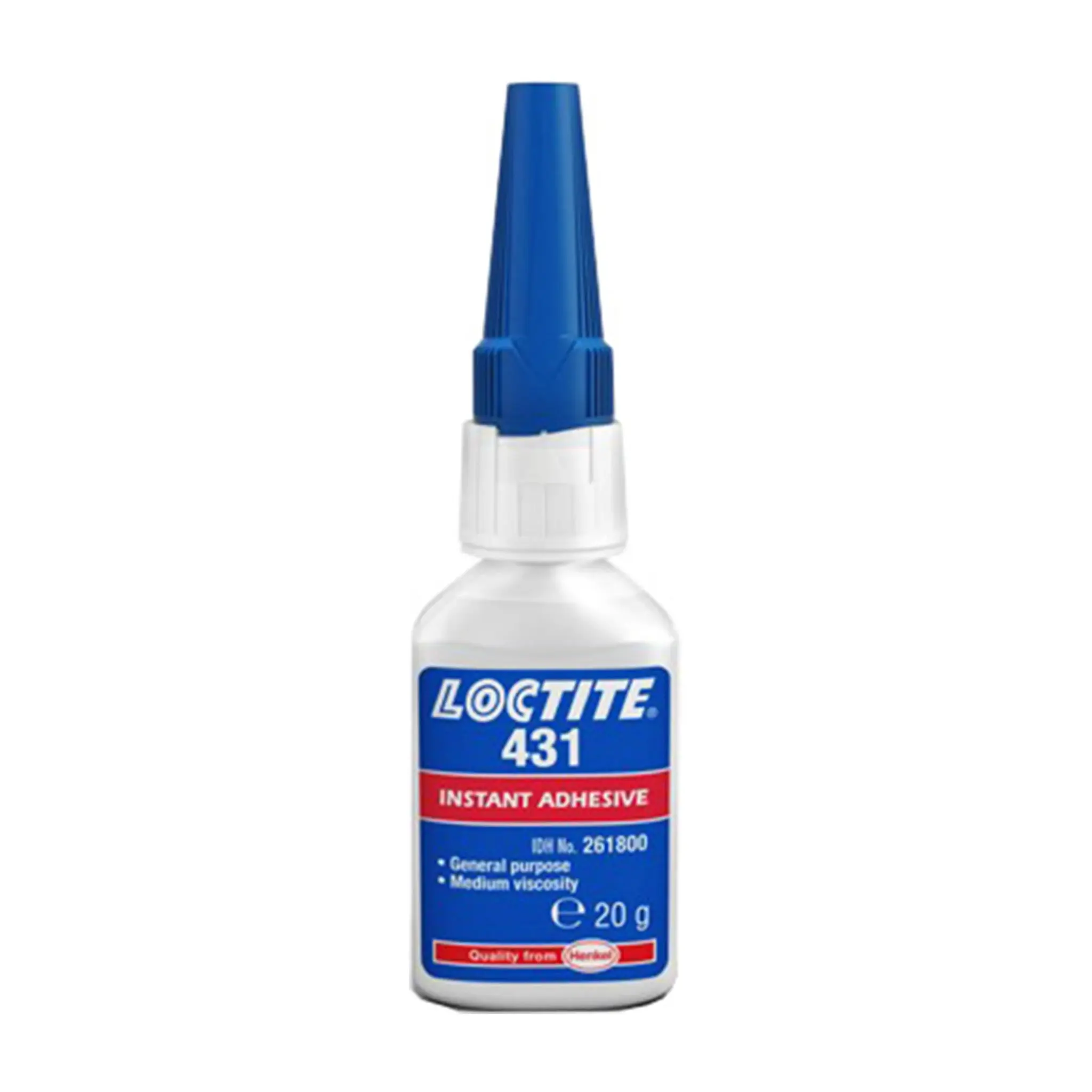 Produktfoto 1 von Loctite Loctite 431 Klebstoffe Klebestift Flüssig Klar, farblos 500 g