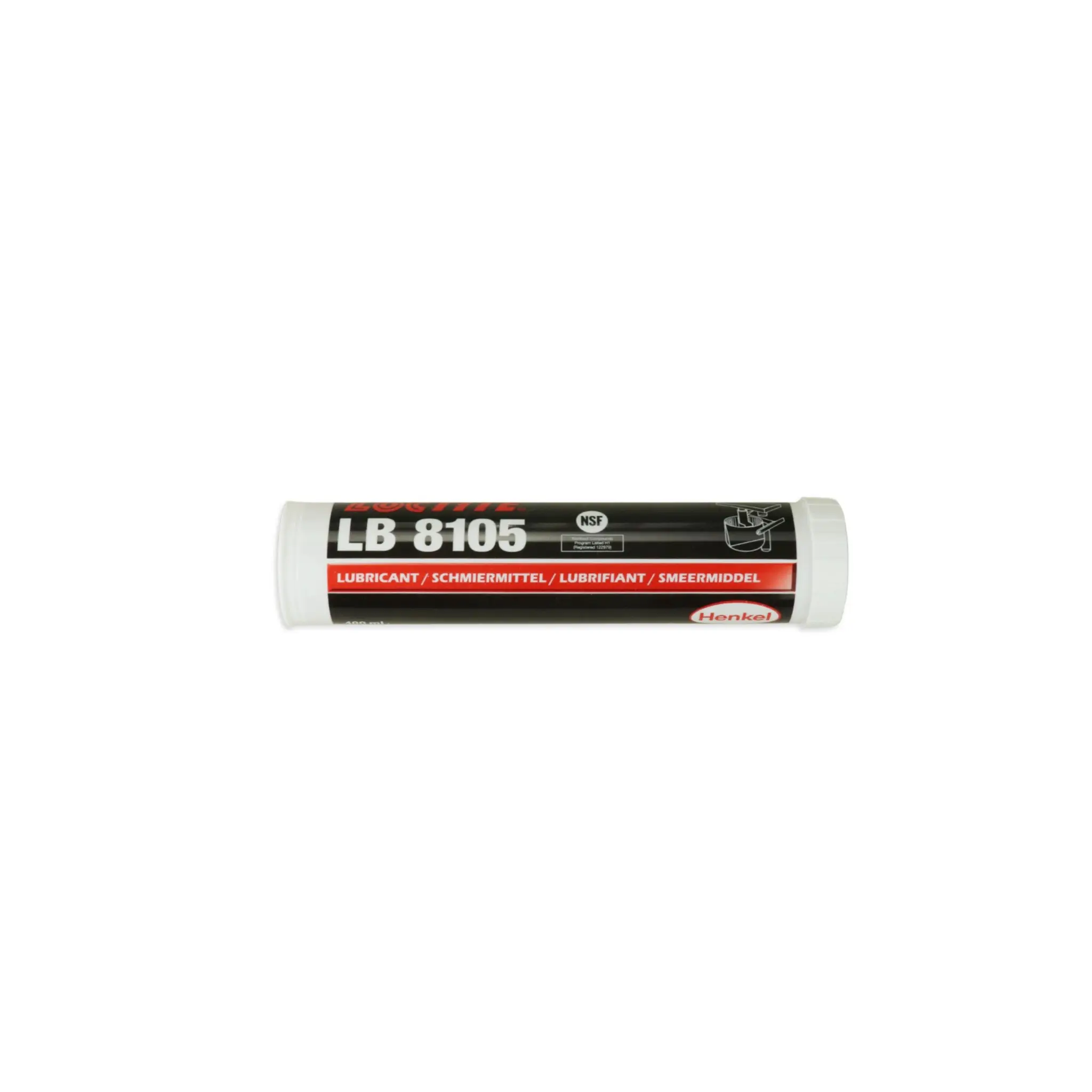 Produktfoto 1 von Loctite LB 8105 Mineralöl Schmiermittel Lebensmittelsicher -20 °C bis -20 °C, Zinn 1 kg