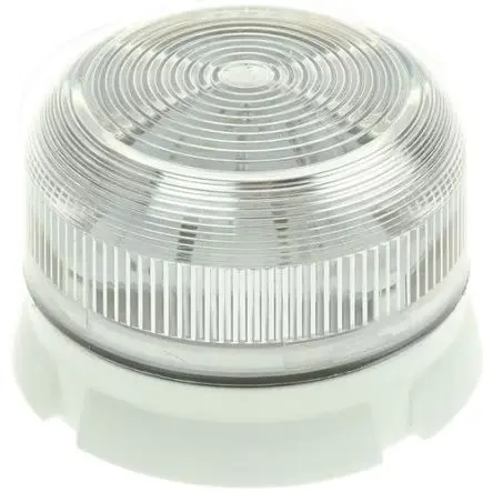 Produktfoto 1 von Klaxon QBS LED, Filament/Warnsummer, Filament/Warnsummer-Licht Signalleuchte 30V Klar IP67