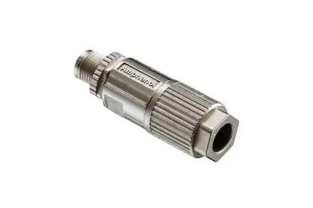 Produktfoto 1 von Amphenol Industrial MSXS 9 mm M12 Industrie-Rundsteckverbinder Stecker 8-polig Stecker 500mA Kabel, Kabel IP68